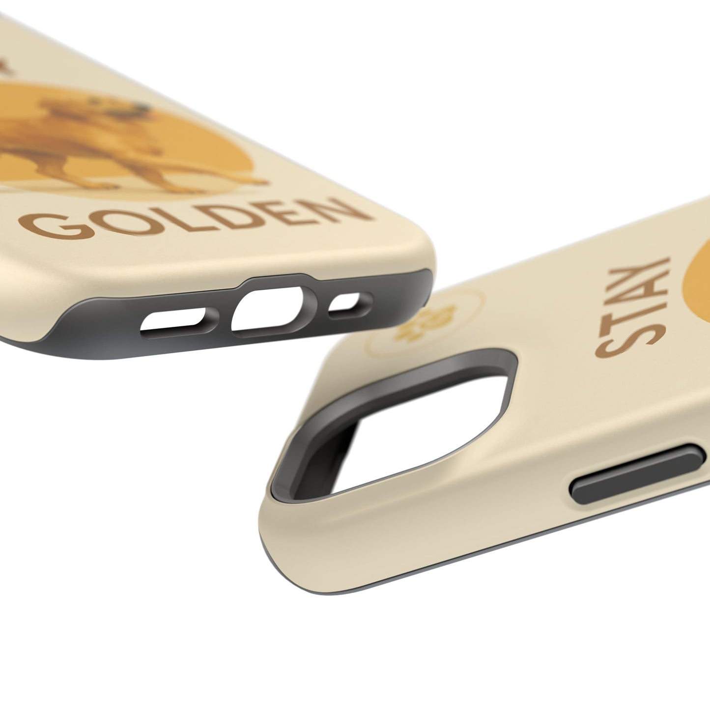 Golden Retriever Magnetic Phone Case - Stay Golden Design for Dog Lovers
