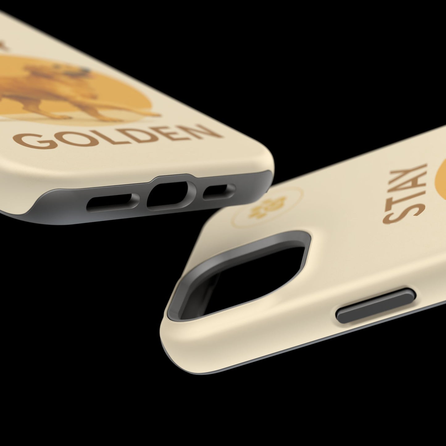 Golden Retriever Magnetic Phone Case - Stay Golden Design for Dog Lovers