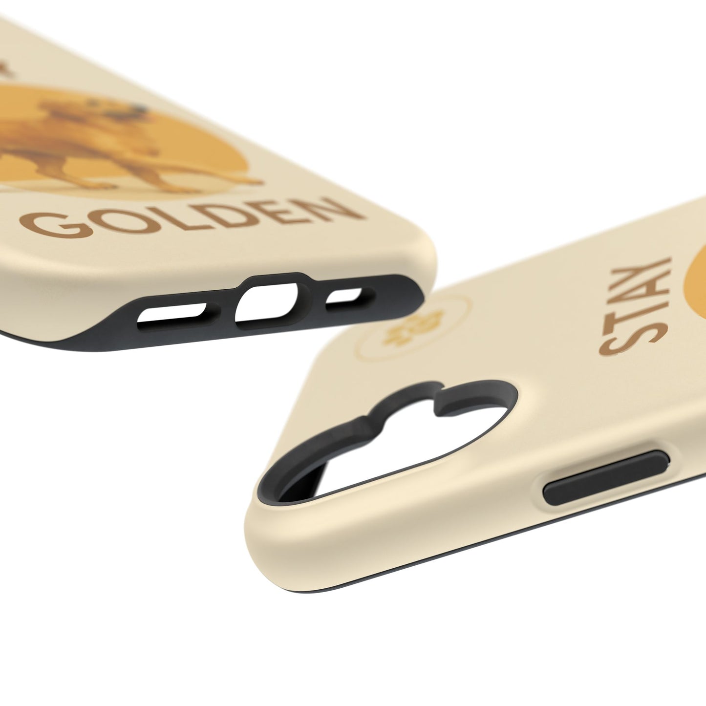 Golden Retriever Magnetic Phone Case - Stay Golden Design for Dog Lovers
