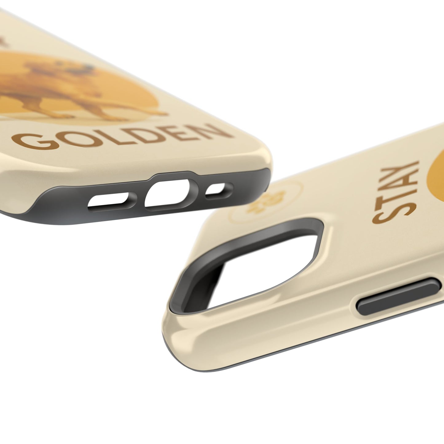 Golden Retriever Magnetic Phone Case - Stay Golden Design for Dog Lovers
