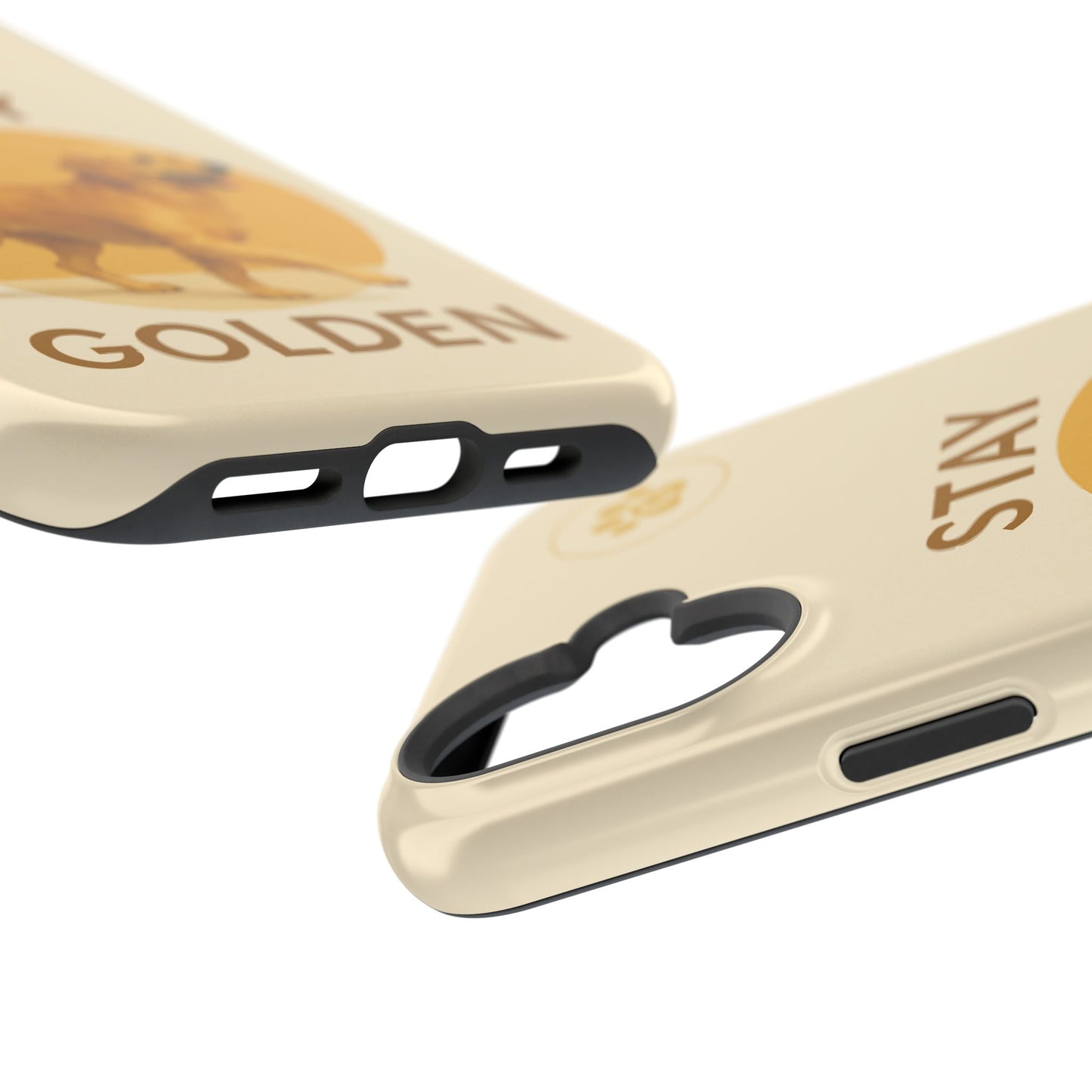 Golden Retriever Magnetic Phone Case - Stay Golden Design for Dog Lovers