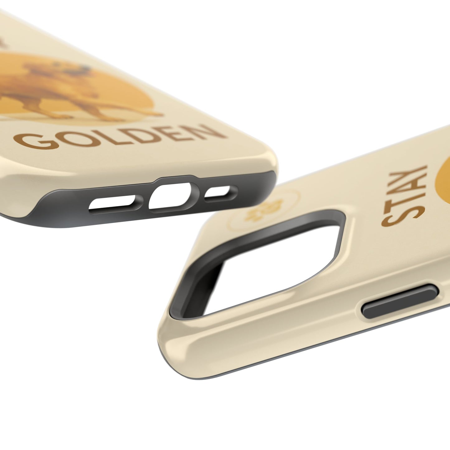Golden Retriever Magnetic Phone Case - Stay Golden Design for Dog Lovers